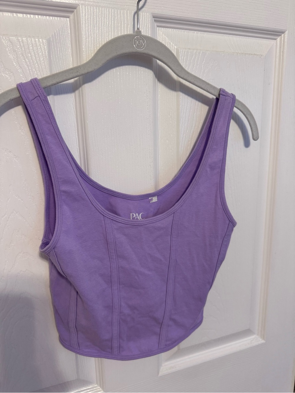 PacSun Lavender Purple Crop Tank Top